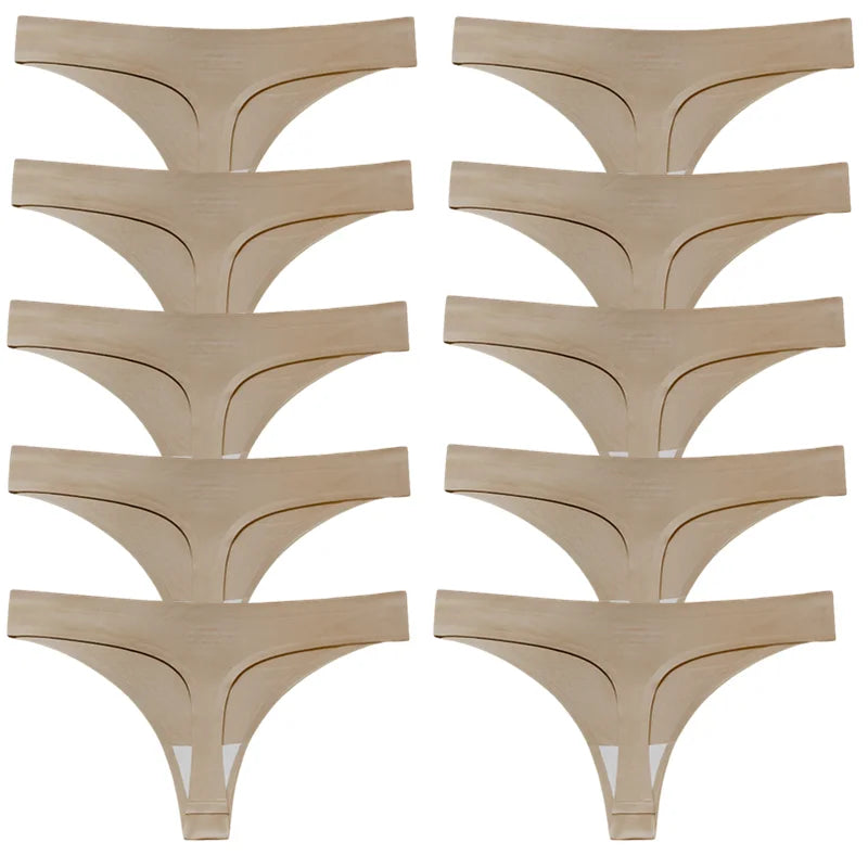 BZEL Solid Female Thongs Silk Satin Women's Panties Sports Seamless Underwear Sexy Lingerie Girls Hot G-Strings Underpants Tanga