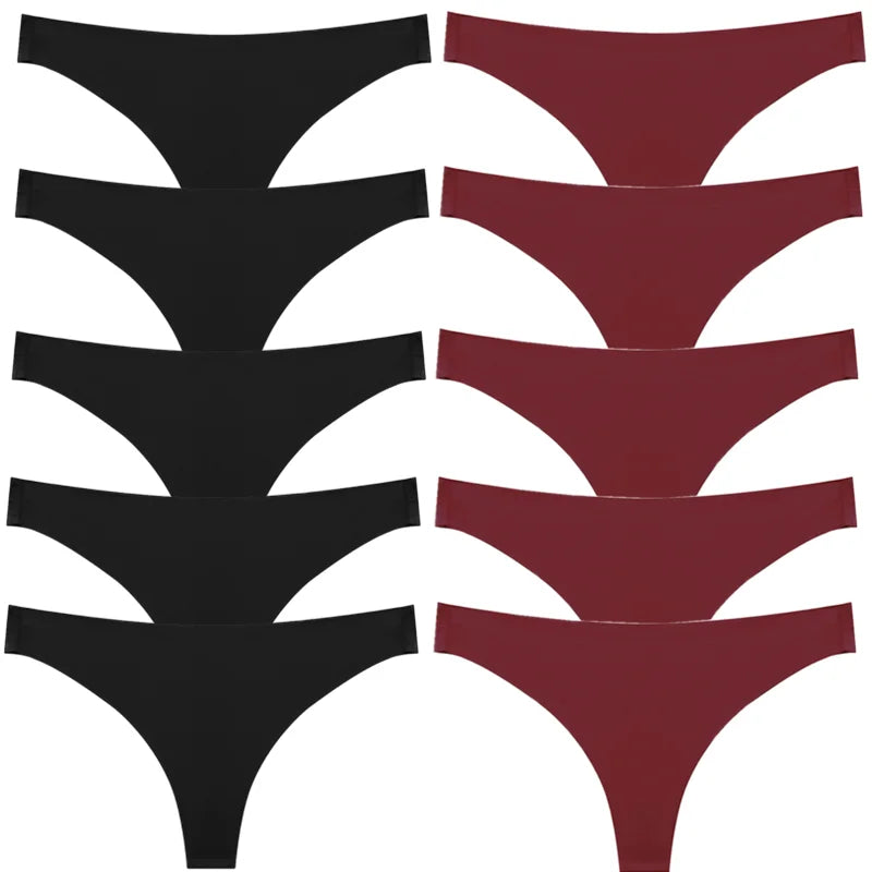 BZEL Solid Female Thongs Silk Satin Women's Panties Sports Seamless Underwear Sexy Lingerie Girls Hot G-Strings Underpants Tanga