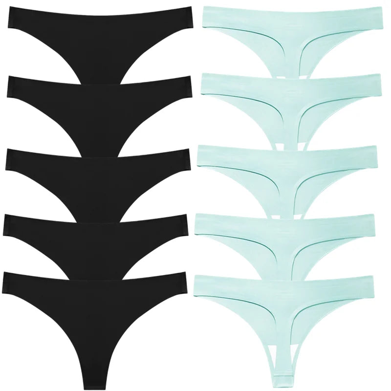 BZEL Solid Female Thongs Silk Satin Women's Panties Sports Seamless Underwear Sexy Lingerie Girls Hot G-Strings Underpants Tanga