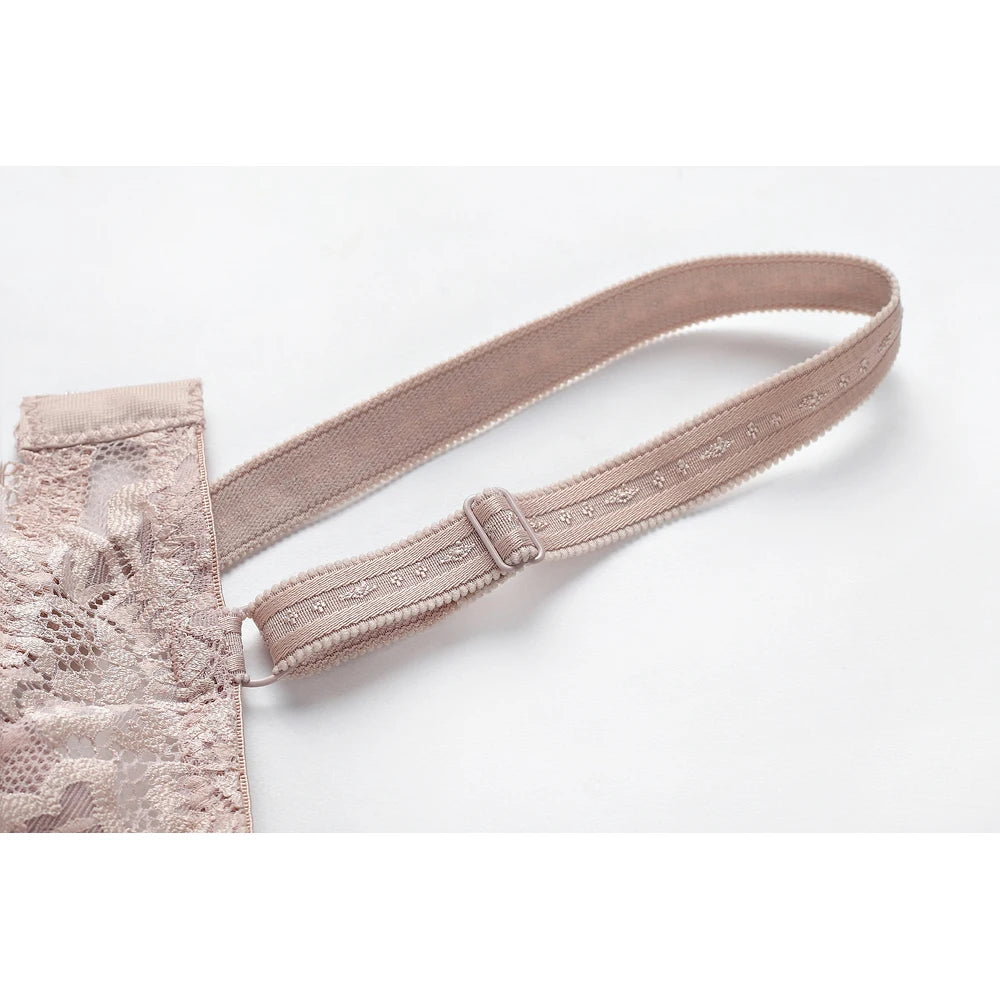 Plus Size Women Lace Bra Un-padded Underwired Ladies Big Underwear Bralette Sexy Lingerie Top Large BH C D DD E Cup