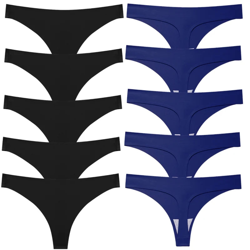 BZEL Solid Female Thongs Silk Satin Women's Panties Sports Seamless Underwear Sexy Lingerie Girls Hot G-Strings Underpants Tanga