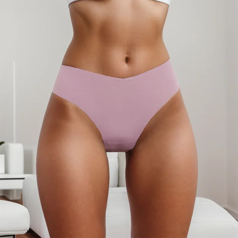 WHPC 10PCS/Set Women's Panties Seamless Fashion V-Cut Underwear Sexy Lingerie Comfort Sports Briefs Breathable Female Underpants