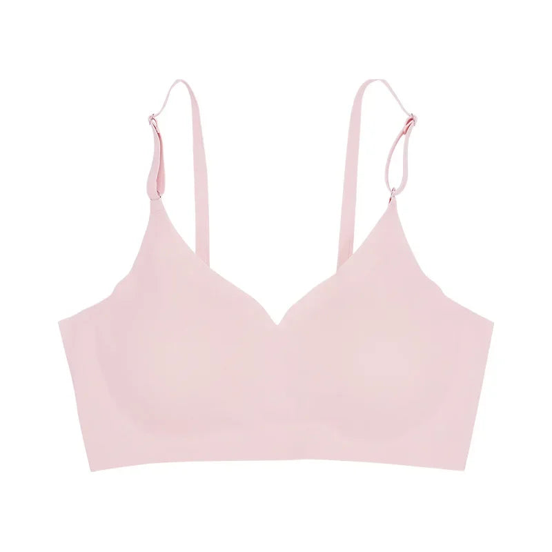 Seamless Bras for Woman Push Up Underwear Sleep Removable Padded Bralette One Piece Brassiere Wireless Comfort Intimate Sexy