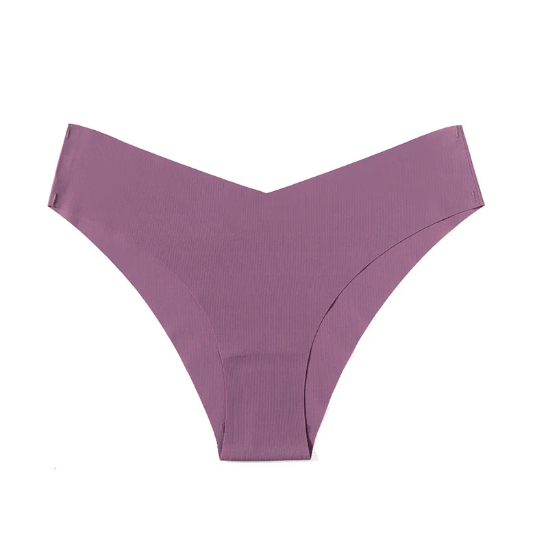 WHPC 10PCS/Set Women's Panties Seamless Fashion V-Cut Underwear Sexy Lingerie Comfort Sports Briefs Breathable Female Underpants