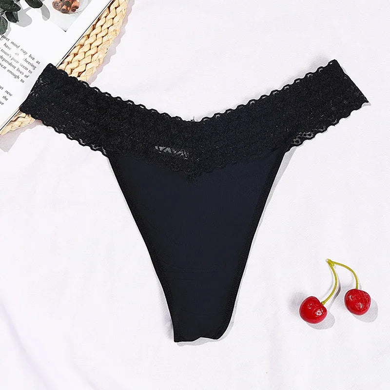 Sexy Panties S-3XL Plus Size Thongs Printed Underwear Low Waist Women's Underpants Comfortable Lingeries Soft Breathable Briefs