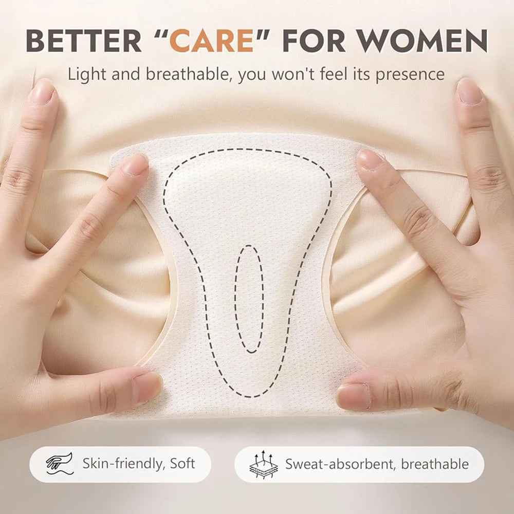 Camel Toe Concealer Silky Panties Seamless Camel Toe Hider Underwear for Women Invisible Camel Toe Cover Underpants