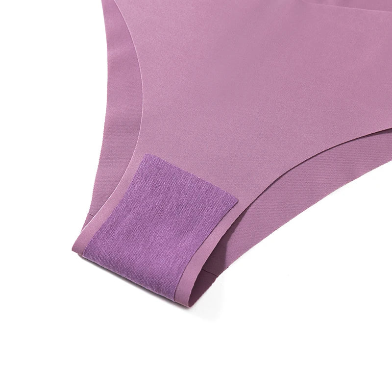 WHPC 10PCS/Set Women's Panties Seamless Fashion V-Cut Underwear Sexy Lingerie Comfort Sports Briefs Breathable Female Underpants