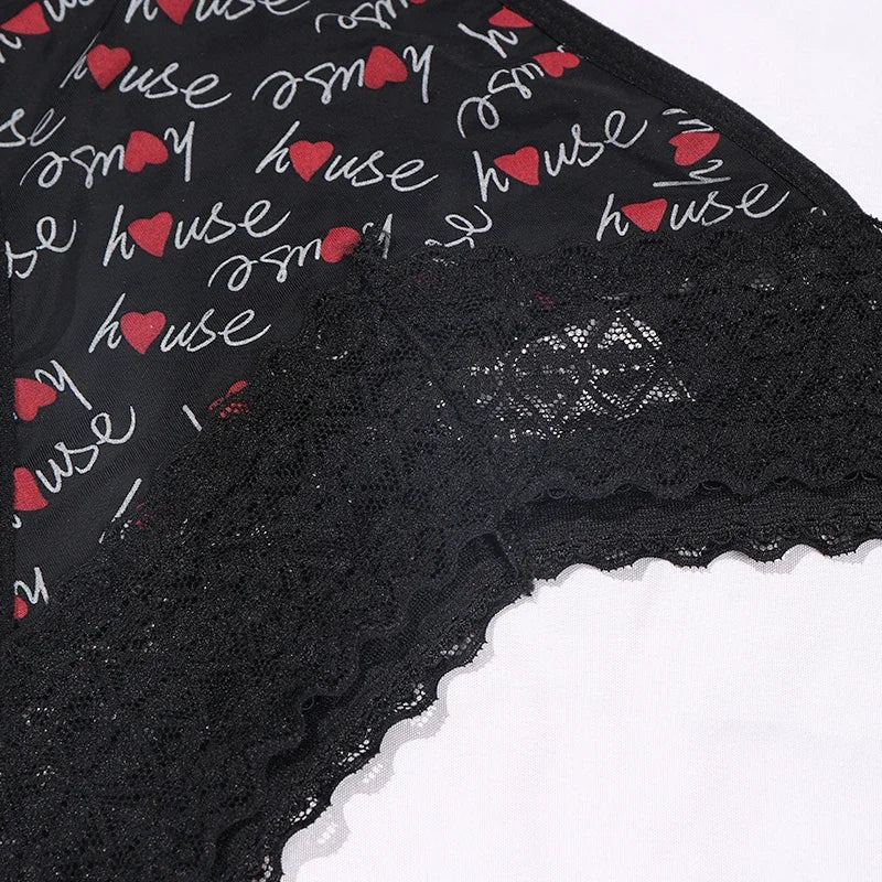 Sexy Panties S-3XL Plus Size Thongs Printed Underwear Low Waist Women's Underpants Comfortable Lingeries Soft Breathable Briefs