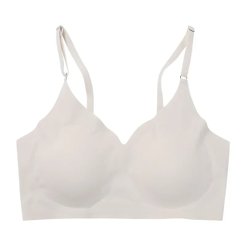 Seamless Bras for Woman Push Up Underwear Sleep Removable Padded Bralette One Piece Brassiere Wireless Comfort Intimate Sexy
